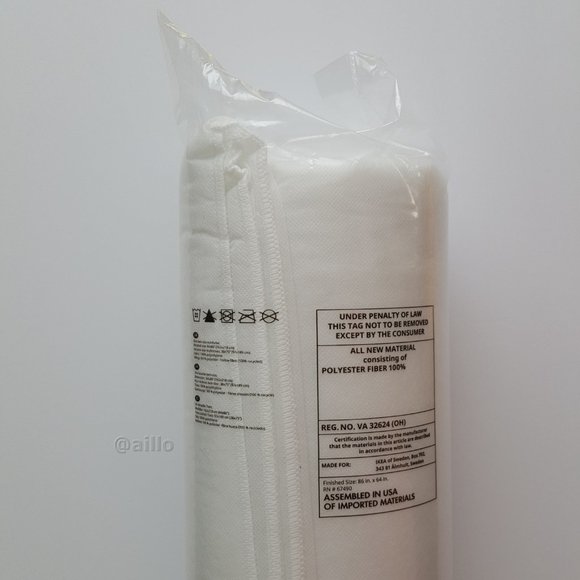 IKEA White Comforter - Picture 6 of 12